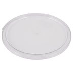 Thumbnail image #1 for Stanton Trading PCRL2-121822 Round Polycarbonate Food Storage Lid, Clear, Fits 12, 18 & 22 qt. Containers Case of 6