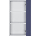 Thumbnail image #1 for Summit Commercial CABMN1530R Wall Cabinet, 15" W x 30" H, Midnight Navy, Right-Hand Door, Soft-Close Hinges