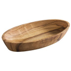 Thumbnail image #1 for Libbey APS Germany - Olive APS 00844 Olive Wood Oval Bowl, 3 oz., 6-1/2 x 3-3/4 x 1 in.