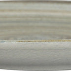 Thumbnail image #2 for International Tableware Moroccan™ MR-7 7" Round Porcelain Plate, Cream with Soft Blue & Brown Swirls Case of 2 Dozen
