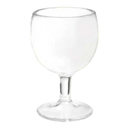Thumbnail image #1 for G.E.T. GET GOB-12-1-SAN-CL 12 oz Clear SAN Plastic Goblet Case of 2 Dozen