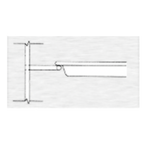 Thumbnail image #1 for Continental Refrigerator 55-1501AB Half-Section Chrome-Plated Wire Pan Slide Assembly for 18 x 26 Pans, 2-Inch Centers
