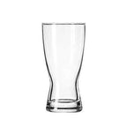 Thumbnail image #1 for Libbey Hourglass 178 Stemless Partially Tempered Clear Pilsner/Wheat Beer Glass, 10 oz.