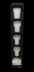 Thumbnail image #3 for EZ-Fit Countertop Lid & Straw Tower Dispenser with 4 Lid Compartments