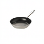 Thumbnail image #1 for Browne USA Foodservice Thermalloy® 5724058 Nonstick Fry Pan, 7-4/5 in, Induction-Ready, Stainless Steel/Aluminum, Riveted Handle
