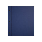Thumbnail image #1 for Risch CMBFF-LINEN 8.5X11 Linen Menu Cover, Hardback Binder, 8-1/2 x 11-Inch, Black Interior Case of 25