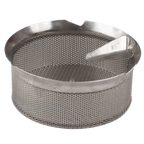 Thumbnail image #1 for JB Prince U532 ST Replacement Sieve, 2.0mm, Stainless Steel, for U530 ST and U816 ST