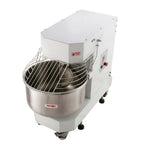 Thumbnail image #2 for Hakka Brothers Corp Hakka food processing DN40 40 Qt Spiral Dough Mixer with Stainless Steel Bowl, Dual Rotation, Programmable 2-Speed Controls