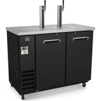 Thumbnail image #5 for Kelvinator Commercial KCHBBD2D2T 49-Inch 2-Door Draft Beer Dispenser, 12.5 Cu. Ft., 2 Single-Faucet Towers, Self-Contained Refrigeration