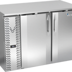 Thumbnail image #1 for Victory Refrigeration VBBN48HC-F-PT-S 48-Inch Pass-Thru Back Bar Refrigerator, 4 Solid Self-Closing Doors, Stainless Steel