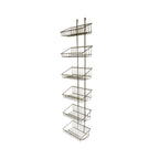 Thumbnail image #1 for Renfro Industries Inc. RIBKRI84 6-Pocket Saddle Bag Sidekick Rack with 2 Hooks, Wire Frame, Black Powder-Coated Case of 2
