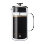 Thumbnail image #1 for Zwilling J.A. Henckels Zwilling Sorrento Plus 1003105 French Press, 27 oz, Clear Glass