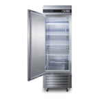 Thumbnail image #2 for Summit Commercial Accucold® ARS23MLLH Medical Reach-In Refrigerator, 23 Cu. Ft., One-Section, Left-Hinged Solid Door, Stainless Steel
