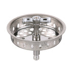 Thumbnail image #1 for AllPoints Foodservice Parts & Supplies 1021113 Replacement Stainless Steel Sink Basket Strainer, 2-7/8" ID x 3-3/8" OD x 2-5/8" H