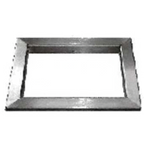 Thumbnail image #1 for GSW USA GRE-WSF8 Wok Range Square Frame, 8 x 10 in, Stainless Steel Case of 48