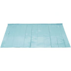 Thumbnail image #1 for AllPoints Foodservice Parts & Supplies 321099 Dishwasher Splash Curtain, X-Wide, 19" H x 31 1/2" W, Light Blue PVC