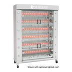 Thumbnail image #1 for Rotisol FlamBoyant FBS1400-6G-SS Gas Floor-Model Spatchcock Rotisserie Oven, Stainless Steel, 24–30 Spatchcock/30–36 Whole Chicken Capacity
