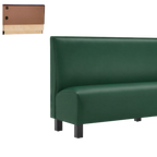 Thumbnail image #1 for ATSMFG ATS AT&S-ASWB-K36-P GR5/COM Upholstered Wall Booth, 36" High, Plain Back, Removable Sinuous Spring Seat