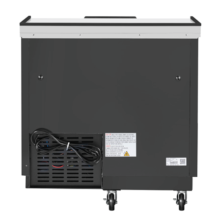 Product image #8 for KoolMore 36-Inch Black Commercial Bottle Cooler with Built-In Opener, 9 Cu. Ft.