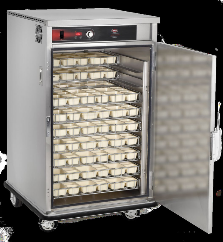 Product image #5 for FWE Insulated Mobile Heated Holding Transport Cabinet, 1 Section, 9 Full-Size Sheet Pan Capacity