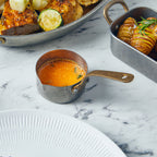 Thumbnail image #1 for Steelite International Genware London, GW SS GWSMSL8V Mini Stainless Steel Sauce Pan, 6.5 oz