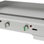 Thumbnail image #1 for Asber Emerald AETG 48 EM 48" Countertop Gas Thermostatic Griddle, 1" Thick Plate, Stainless Steel Exterior