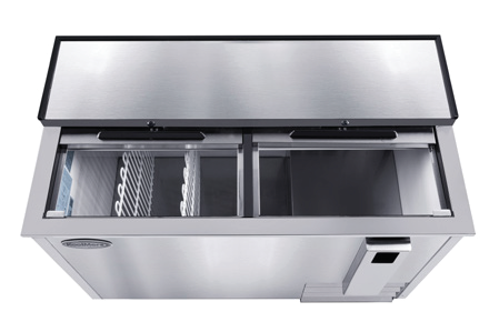 Product image #6 for KoolMore 50-Inch Commercial Bottle Cooler with Built-In Opener, 14 Cu. Ft., Stainless Steel, 115V