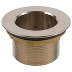 Thumbnail image #1 for AllPoints Foodservice Parts & Supplies 111326 Commercial Sink Drain Assembly, 2" NPS, 3-3/8" Flange, Nickel-Plated Brass
