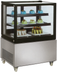 Thumbnail image #5 for Omcan Square Glass Full-Service Refrigerated Bakery Display Case, Floor Model, 13 Cu. Ft., Stainless Steel