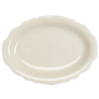 Thumbnail image #1 for Steelite International Homer, Carolyn HL52700 China Oval Platter, 12.625" x 9.75", Scalloped Edge 1 Dozen