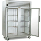 Thumbnail image #1 for Traulsen Spec-Line G2101- Two-Section Display Refrigerator, 46.9 cu. ft., Full-Height Glass Doors, Top-Mounted Self-Contained Refrigeration