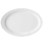 Thumbnail image #1 for G.E.T. GET OP-616-W . . White Melamine Oval Platter, 15-3/4" x 11" 1 Dozen