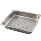 Thumbnail image #1 for Alegacy Foodservice Products Rest-Rite 8122P 1/2 Size Perforated Stainless Steel Steam Table Pan, 2-1/2" Deep, 24 Gauge Case of 12
