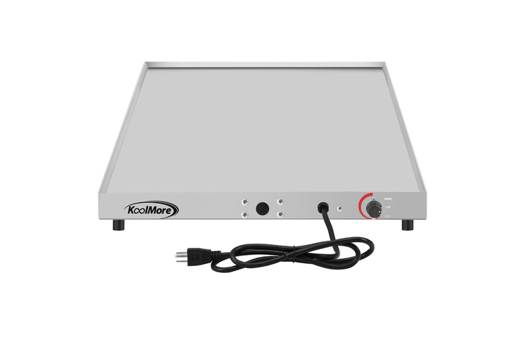 Product image #5 for KoolMore 36-Inch Commercial Countertop Warming Shelf with Marine Edge