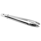 Thumbnail image #1 for AllPoints Foodservice Parts & Supplies 1371011 12-Inch Stainless Steel Utility Tongs with Locking Ring