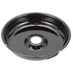 Thumbnail image #1 for AllPoints Foodservice Parts & Supplies 262694 8-Inch Round Black Drip Pan