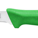 Thumbnail image #1 for Thunder Group SLKF421GR Paring Knife, 3-1/4" German Steel Blade, Green Polypropylene Handle Case of 2