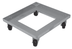 Thumbnail image #4 for Advance Tabco Single-Stack Aluminum Glass Rack Dolly, 600 lb Capacity