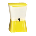 Thumbnail image #1 for TableCraft Products Tomlinson 955B Replacement Beverage Dispenser Base, Polypropylene, Yellow, Dishwasher Safe Case of 6