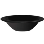 Thumbnail image #1 for G.E.T. Black Elegance B-127-BK Melamine Bowl, Black, 12 oz, 7-1/4 in Diameter Case of 2 Dozen