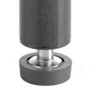 Thumbnail image #1 for 1880 Hospitality Focus Foodservice FLEVASM Table Leveling Assembly with Zinc Die-Cast Insert, Threaded Bolt and Gray Cover Case of 20