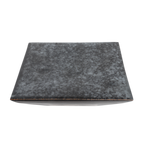 Thumbnail image #1 for Korin Inc PLS-108 Footed Square China Plate, 6-inch Case of 2