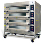 Thumbnail image #1 for Belshaw DX Eco-Touch Deck Oven DX-ECOTOUCH-2W-2 Two-Deck Deck Oven, 2-Pan Capacity per Deck, Touchscreen Controls, Steam Injection