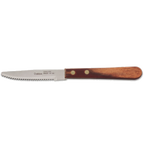 Thumbnail image #1 for Alegacy Foodservice Products 741HG Steak Knife, 3-1/2" Full Wave-Cut Stainless Steel Blade, Pakka Wood Handle Pack of 2 Dozen