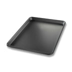 Thumbnail image #1 for Chicago Metallic Bakeware BĀKALON 40954 Half-Size Hardcoat Anodized Aluminum Sheet Pan, 14 Gauge, 1-Inch Deep Case of 12