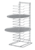 Thumbnail image #3 for Channel Manufacturing PR-15W Pizza Pan & Screen Racks