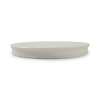 Thumbnail image #1 for Mikasa Hospitality (Lifetime Brands, Inc.) Chic 5320803 Round Porcelain Platform Plate, White Roche, 8-2/3" Case of 16