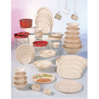Thumbnail image #2 for Thunder Group Nustone ML901I 8 oz Ivory Melamine Bulbous Mug with Handle Case of 5 Dozen