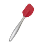 Thumbnail image #1 for Browne USA Foodservice Cuisipro 74737405 8 in Silicone Spatula, Red with Silver Handle Case of 6