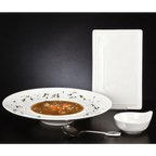 Thumbnail image #2 for Libbey Slenda 905356112 Porcelain Pyramid Bowl, 4-1/2 oz, 3-5/8" Diameter, White, Round